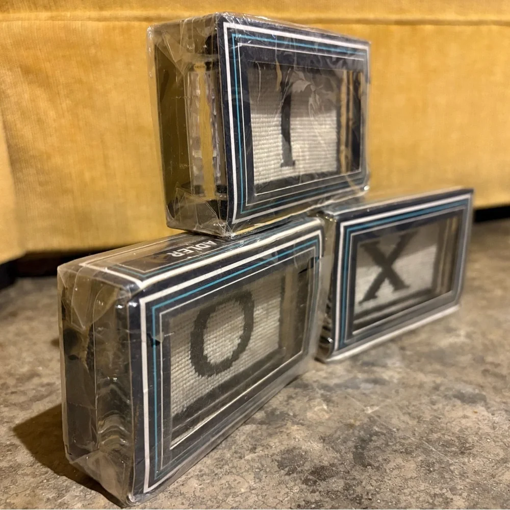 Jonathan Adler Petit Point Paperweights- set of 3